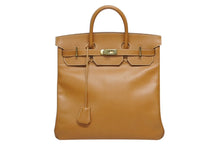 Load image into Gallery viewer, 極美品 HERMES エルメス オータクロア40 ハンドバッグ アルデンヌ ナチュラル ○Y刻印 ブロンズ金具 中古 4b009574