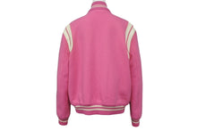 Load image into Gallery viewer, SAINT LAURENT PARIS サンローランパリ テディジャケット スタジャン 354718 ピンク サイズ42 美品 中古 4b009584