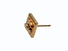 画像をギャラリービューアに読み込む, 極美品 CHANEL シャネル ココマーク ピアス 重量約2.0g 02A刻印 ターンロック マットゴールド メタル GP 両耳用 中古 4b009594