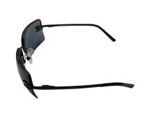 画像をギャラリービューアに読み込む, 極美品 CHANEL シャネル ハーフリム サングラス アイウェア 4092-B c.126/6G 6215 サイズ120 ココマーク ブラック 中古 4b009610