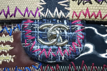 画像をギャラリービューアに読み込む, 極美品 CHANEL シャネル パッチワーク ツイード チェーンショルダーバッグ 16番台 シルバー金具 ココマーク ロゴ マルチ 中古 4b009630