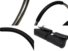 画像をギャラリービューアに読み込む, 極美品 PRADA プラダ 97FW ループ ワンショルダーバッグ レザー ブラック アーカイブ トライアングルロゴ金具 シルバー金具 中古 4b009631