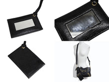 Load image into Gallery viewer, BALENCIAGA バレンシアガ ミニ シティ ハンドバッグ ショルダーバッグ 2WAY 390160 レザー ブラック 中古 4b009632