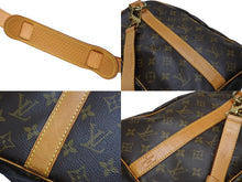 画像をギャラリービューアに読み込む, LOUIS VUITTON ルイヴィトン キーポル バンドリエール45 ボストンバッグ M41418 モノグラム ブラウン ゴールド金具 美品 中古 4b009651