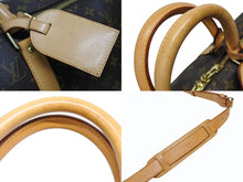 画像をギャラリービューアに読み込む, 極美品 LOUIS VUITTON ルイヴィトン キーポル バンドリエール50 ボストンバッグ M41416 モノグラム PVC レザー 中古 4b009654