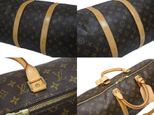画像をギャラリービューアに読み込む, 極美品 LOUIS VUITTON ルイヴィトン キーポル バンドリエール50 ボストンバッグ M41416 モノグラム PVC レザー 中古 4b009654