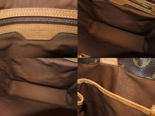 画像をギャラリービューアに読み込む, LOUIS VUITTON ルイヴィトン ヴァヴァンGM トートバッグ M51170 モノグラム PVC レザー ブラウン 美品 中古 4b009659