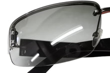 画像をギャラリービューアに読み込む, GUCCI グッチ ハーフリム サングラス アイウェア GG 1797/S サイズ61◻︎15 125 GGモノグラム ブラック グレー 美品 中古 4b009669