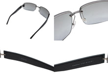 画像をギャラリービューアに読み込む, GUCCI グッチ ハーフリム サングラス アイウェア GG 1797/S サイズ61◻︎15 125 GGモノグラム ブラック グレー 美品 中古 4b009669