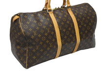 Load image into Gallery viewer, LOUIS VUITTON ルイヴィトン キーポル50 ボストンバッグ M41426 モノグラム PVC レザー モノグラム ゴールド金具 美品 中古 4b009675