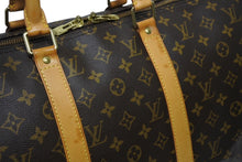 Load image into Gallery viewer, LOUIS VUITTON ルイヴィトン キーポル50 ボストンバッグ M41426 モノグラム PVC レザー モノグラム ゴールド金具 美品 中古 4b009675