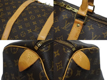 Load image into Gallery viewer, LOUIS VUITTON ルイヴィトン キーポル50 ボストンバッグ M41426 モノグラム PVC レザー モノグラム ゴールド金具 美品 中古 4b009675