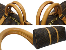 Load image into Gallery viewer, LOUIS VUITTON ルイヴィトン キーポル50 ボストンバッグ M41426 モノグラム PVC レザー モノグラム ゴールド金具 美品 中古 4b009675