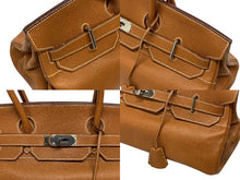 Load image into Gallery viewer, HERMES エルメス ショルダーバーキン トリヨンクレマンス ◻︎J刻 ゴルチェ期 ゴールド シルバー金具 美品 中古 4b009685