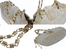 画像をギャラリービューアに読み込む, 極美品 LOUIS VUITTON ルイヴィトン テダPM ハンドバッグ M92373 モノグラム エクストラオーディネル ヌバック ベージュ 中古 4b009686