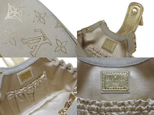 画像をギャラリービューアに読み込む, 極美品 LOUIS VUITTON ルイヴィトン テダPM ハンドバッグ M92373 モノグラム エクストラオーディネル ヌバック ベージュ 中古 4b009686