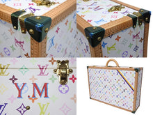画像をギャラリービューアに読み込む, 新品同様 LOUIS VUITTON ルイヴィトン アルゼール65 村上隆 トランクケース ハードケース M21225 モノグラムマルチカラー PVC レザー 中古 4b009688