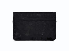 Load image into Gallery viewer, 新品未使用 CHROME HEARTS クロムハーツ DOUBLE SIDE ダブルサイド カードケース スクロールラベルロゴ シルバー925 総柄 中古 4b009693