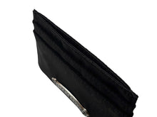 Load image into Gallery viewer, 新品未使用 CHROME HEARTS クロムハーツ DOUBLE SIDE ダブルサイド カードケース スクロールラベルロゴ シルバー925 総柄 中古 4b009693