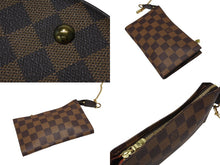 画像をギャラリービューアに読み込む, 極美品 LOUIS VUITTON ルイヴィトン ダミエ マレ ショルダーバッグ ポーチ付き ブラウン ゴールド金具 ロゴ N42240 中古 4b009701