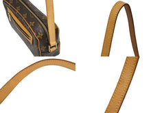 画像をギャラリービューアに読み込む, LOUIS VUITTON ルイヴィトン ポシェットシテ ワンショルダーバッグ M51183 モノグラムキャンバス レザー ブラウン 美品 中古 4b009715