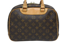 画像をギャラリービューアに読み込む, LOUIS VUITTON ルイヴィトン トゥルービル ハンドバッグ M42228 モノグラム ブラウン PVC レザー ゴールド金具 美品 中古 4b009727