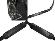 画像をギャラリービューアに読み込む, 極美品 LOUIS VUITTON ルイヴィトン エクリプス キーポル バンドリエール45 ボストンバッグ M40569 シルバー金具 ブラック 中古 4b009732