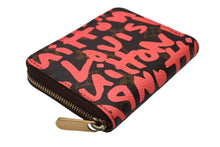 画像をギャラリービューアに読み込む, 極美品 LOUIS VUITTON ルイヴィトン カードケース フューシャ M93707 ピンク モノグラム グラフィティ スティーブンスプラウス 中古 4b009741