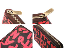 画像をギャラリービューアに読み込む, 極美品 LOUIS VUITTON ルイヴィトン カードケース フューシャ M93707 ピンク モノグラム グラフィティ スティーブンスプラウス 中古 4b009741