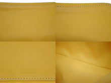 画像をギャラリービューアに読み込む, 新品同様 GOYARD ゴヤール 折りたたみクラッチバッグ サンマリー MM ヘリンボーン柄 イエロー 中古 4b009749