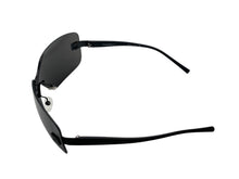 画像をギャラリービューアに読み込む, CHANEL シャネル リムレス サングラス アイウェア 4029 c.142/22 サイズ120 ココマーク ブラック 美品 中古 4b009751