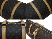 画像をギャラリービューアに読み込む, LOUIS VUITTON ルイヴィトン キーポル50 ボストンバッグ M41426 モノグラム PVC レザー ゴールド金具 美品 中古 4b009754