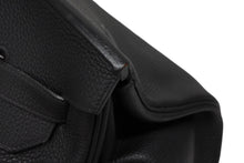 Load image into Gallery viewer, 極美品 激レア HERMES エルメス BIRKIN バーキン50 ハンドバッグ トゴ ブラック シルバー金具 □J刻印 中古 4b009766