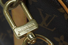 画像をギャラリービューアに読み込む, LOUIS VUITTON ルイヴィトン キーポル バンドリエール45 ボストンバッグ M41418 モノグラム ブラウン ゴールド金具 美品 中古 4b009771