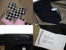 Load image into Gallery viewer, CHROME HEARTS クロムハーツ CARPENTER DOUBLE KNEE カーペンター ダブルニーパンツ サイズ34 クロスボール シルバー925 ベージュ ピンク 美品 中古 4b009772