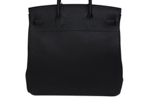 Load image into Gallery viewer, 新品未使用 HERMES エルメス ソーブラック ハンドバッグ オータクロア40 ブラック K刻印 トゴ ブラック金具 中古 4b009774