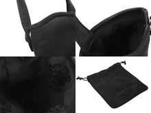 Load image into Gallery viewer, CHROME HEARTS クロムハーツ PHONE CASE フォンケース CH タイニークロス レザー シルバー925 美品 中古 4b009775