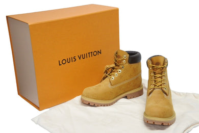 新品未使用 LOUIS VUITTON ルイヴィトン × Timberland ティンバーランド モノグラム 6インチブーツ LV-TMB-0003 サイズ5 1/2 中古 4b009776