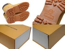 画像をギャラリービューアに読み込む, 新品未使用 LOUIS VUITTON ルイヴィトン × Timberland ティンバーランド モノグラム 6インチブーツ LV-TMB-0003 サイズ10 エンボス 中古 4b009779
