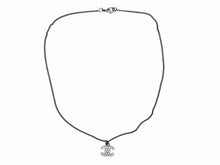 画像をギャラリービューアに読み込む, CHANEL シャネル ココマーク ネックレス 重量約5.0g B11V刻印 全長約44cm ラインストーン メタル クリア シルバー 美品 中古 4b009787