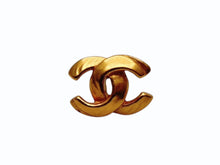 画像をギャラリービューアに読み込む, 極美品 CHANEL シャネル ヴィンテージ ココマーク ピアス 重量約5.0g 00T刻印 マットゴールド メタル GP 両耳用 中古 4b009794