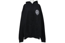 Load image into Gallery viewer, CHROME HEARTS クロムハーツ パーカー フーディ ダガー ホースシュー 星条旗 サイズ XXL ブラック コットン 美品 中古 4b009816
