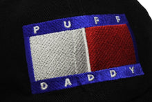 画像をギャラリービューアに読み込む, 極美品 PUFF DADDY パフダディ VINTAGE ヴィンテージ 90&#39;s スナップバックキャップ ONE SIZE TOMMYサンプリング ブラック 中古 4b009819