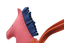 Load image into Gallery viewer, 極美品 HERMES エルメス ロデオチャームMM バッグチャーム アネモネ ブルーイズミール アニョーミロ 中古 4b009829