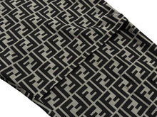 Load image into Gallery viewer, FENDI フェンディ ズッカ柄 ナイロン ジョガーパンツ サイズ54 ブラック グレー 美品 中古 4b009838