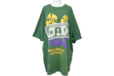 SAINT MICHAEL セントマイケル x Sean Weatherspoon 半袖 Tシャツ SM-YS8-0000-C16 サイズXXXL グリーンプリント 中古 4b009843