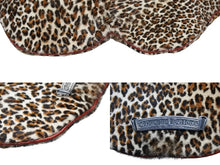 Load image into Gallery viewer, 極美品 CHROME HEARTS クロムハーツ ミニハンドバッグ クロスボール ハラコレザー レオパード シルバー金具 中古 4b009845