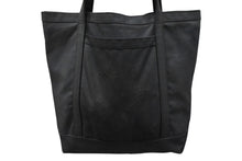 Load image into Gallery viewer, CHROME HEARTS クロムハーツ ホースシュー プリント キャンバス トートバッグ ブラック 良品 中古 4b009848