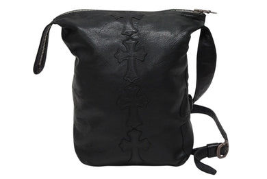 CHROME HEARTS クロムハーツ LELO SM レロ ショルダーバッグ クロスパッチ セメタリー シルバー925 美品 中古 4b009849