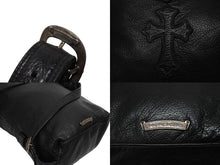 Load image into Gallery viewer, CHROME HEARTS クロムハーツ LELO SM レロ ショルダーバッグ クロスパッチ セメタリー シルバー925 美品 中古 4b009849